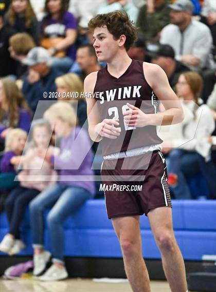 Thumbnail 1 in  Swink vs Denver Christian (CHSAA 2A Sweet 16) photogallery.