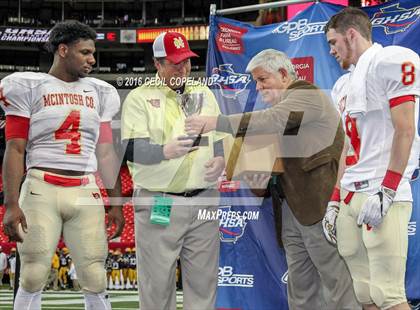 Thumbnail 1 in McIntosh County Academy vs. Macon County (GHSA 1A Public Final) photogallery.