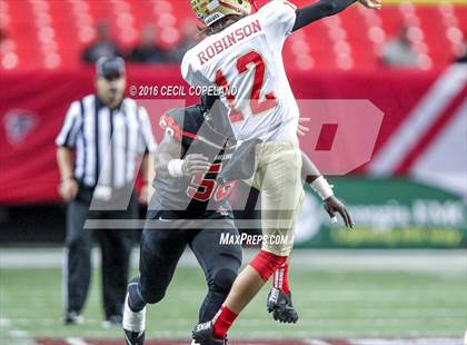 Thumbnail 1 in McIntosh County Academy vs. Macon County (GHSA 1A Public Final) photogallery.