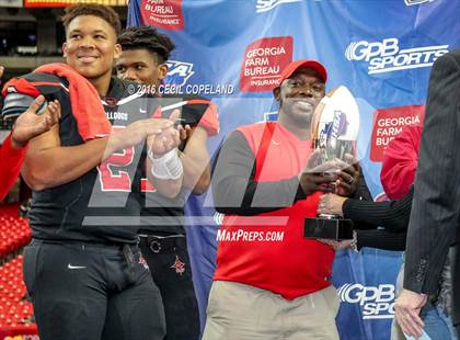 Thumbnail 2 in McIntosh County Academy vs. Macon County (GHSA 1A Public Final) photogallery.