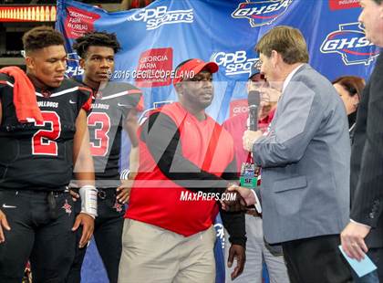 Thumbnail 1 in McIntosh County Academy vs. Macon County (GHSA 1A Public Final) photogallery.