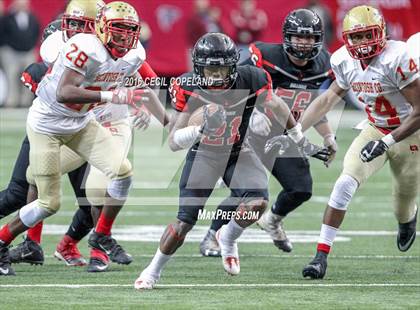 Thumbnail 1 in McIntosh County Academy vs. Macon County (GHSA 1A Public Final) photogallery.