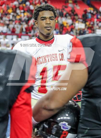 Thumbnail 3 in McIntosh County Academy vs. Macon County (GHSA 1A Public Final) photogallery.