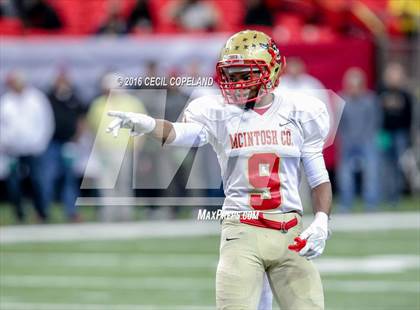 Thumbnail 3 in McIntosh County Academy vs. Macon County (GHSA 1A Public Final) photogallery.