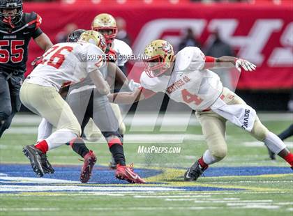 Thumbnail 2 in McIntosh County Academy vs. Macon County (GHSA 1A Public Final) photogallery.