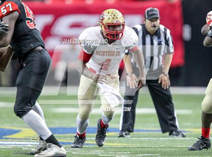 Thumbnail 2 in McIntosh County Academy vs. Macon County (GHSA 1A Public Final) photogallery.