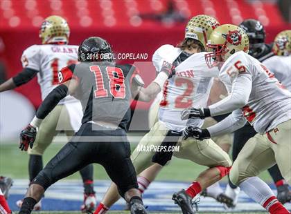 Thumbnail 1 in McIntosh County Academy vs. Macon County (GHSA 1A Public Final) photogallery.