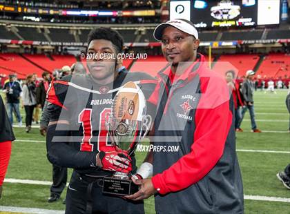 Thumbnail 1 in McIntosh County Academy vs. Macon County (GHSA 1A Public Final) photogallery.