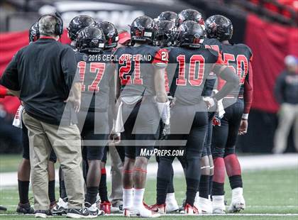 Thumbnail 1 in McIntosh County Academy vs. Macon County (GHSA 1A Public Final) photogallery.
