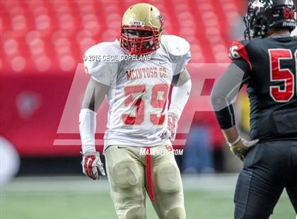 Thumbnail 1 in McIntosh County Academy vs. Macon County (GHSA 1A Public Final) photogallery.