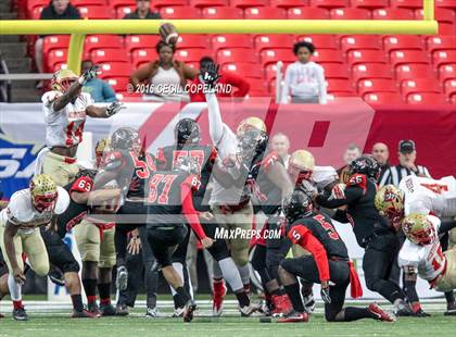 Thumbnail 1 in McIntosh County Academy vs. Macon County (GHSA 1A Public Final) photogallery.