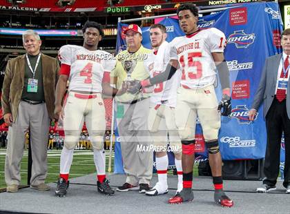 Thumbnail 2 in McIntosh County Academy vs. Macon County (GHSA 1A Public Final) photogallery.