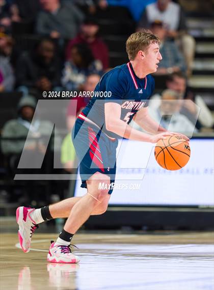 Thumbnail 3 in Corvian Community vs South Stokes (NCHSAA 1A Regional Final) photogallery.