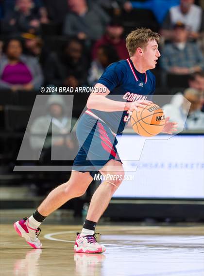 Thumbnail 2 in Corvian Community vs South Stokes (NCHSAA 1A Regional Final) photogallery.