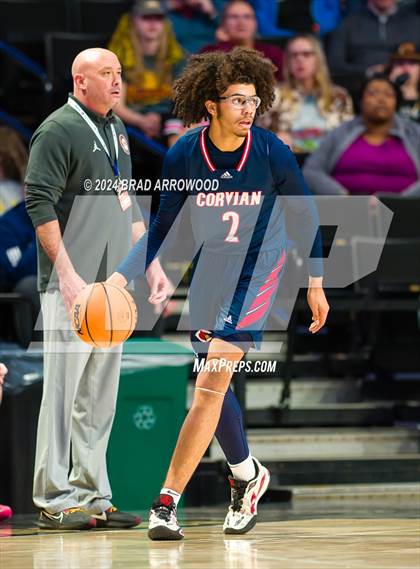Thumbnail 2 in Corvian Community vs South Stokes (NCHSAA 1A Regional Final) photogallery.