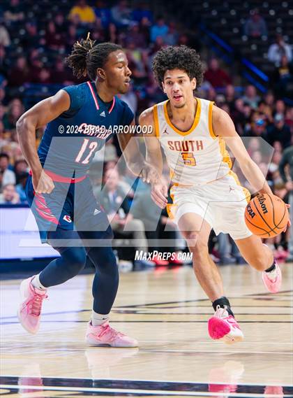 Thumbnail 2 in Corvian Community vs South Stokes (NCHSAA 1A Regional Final) photogallery.