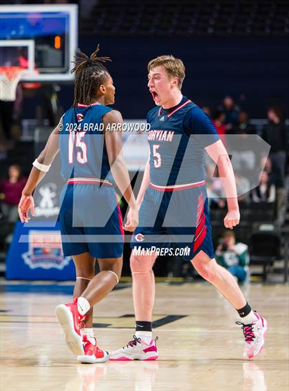 Thumbnail 2 in Corvian Community vs South Stokes (NCHSAA 1A Regional Final) photogallery.