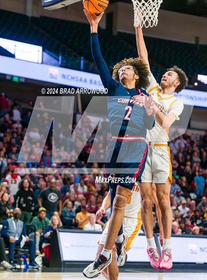 Thumbnail 2 in Corvian Community vs South Stokes (NCHSAA 1A Regional Final) photogallery.