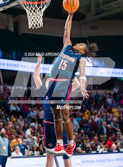 Thumbnail 3 in Corvian Community vs South Stokes (NCHSAA 1A Regional Final) photogallery.