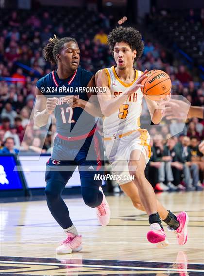 Thumbnail 2 in Corvian Community vs South Stokes (NCHSAA 1A Regional Final) photogallery.