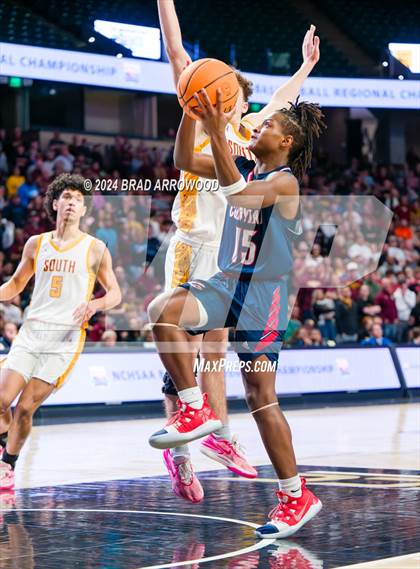 Thumbnail 2 in Corvian Community vs South Stokes (NCHSAA 1A Regional Final) photogallery.