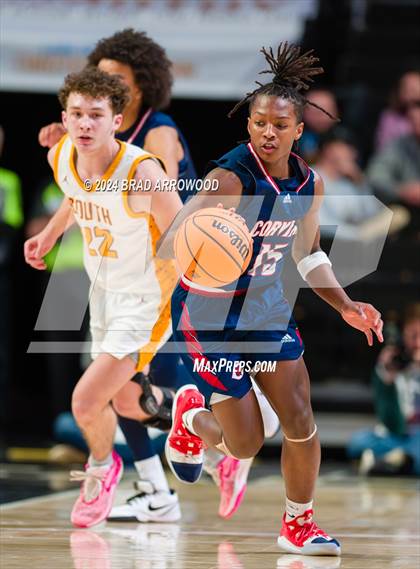 Thumbnail 2 in Corvian Community vs South Stokes (NCHSAA 1A Regional Final) photogallery.