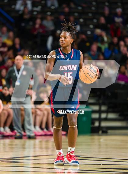 Thumbnail 2 in Corvian Community vs South Stokes (NCHSAA 1A Regional Final) photogallery.