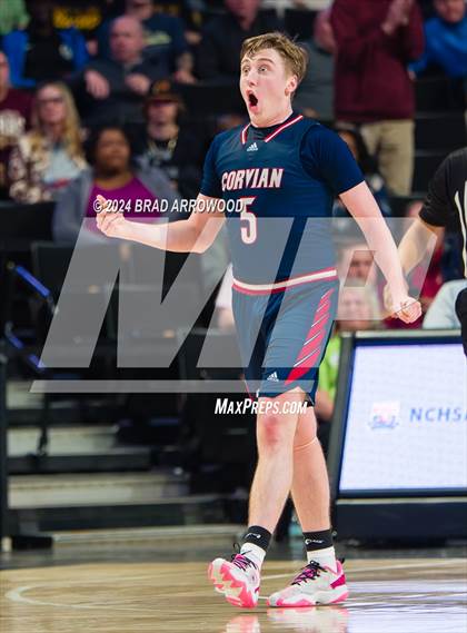 Thumbnail 2 in Corvian Community vs South Stokes (NCHSAA 1A Regional Final) photogallery.