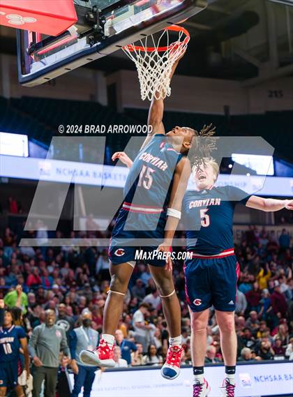 Thumbnail 2 in Corvian Community vs South Stokes (NCHSAA 1A Regional Final) photogallery.