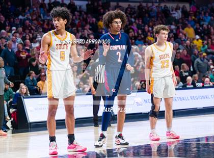 Thumbnail 3 in Corvian Community vs South Stokes (NCHSAA 1A Regional Final) photogallery.