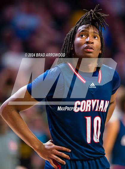 Thumbnail 3 in Corvian Community vs South Stokes (NCHSAA 1A Regional Final) photogallery.