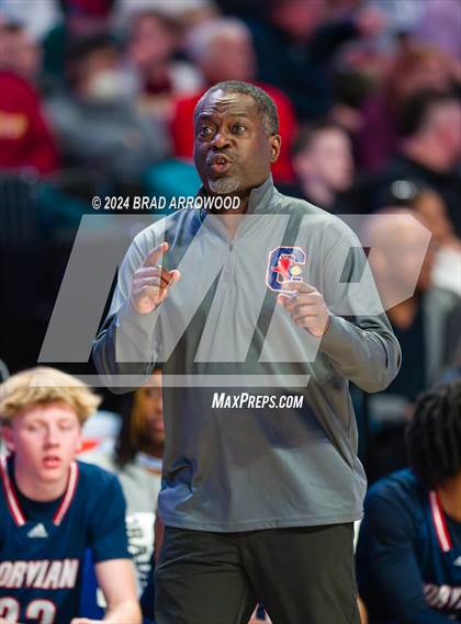Thumbnail 2 in Corvian Community vs South Stokes (NCHSAA 1A Regional Final) photogallery.