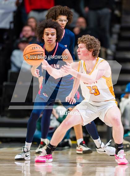 Thumbnail 2 in Corvian Community vs South Stokes (NCHSAA 1A Regional Final) photogallery.
