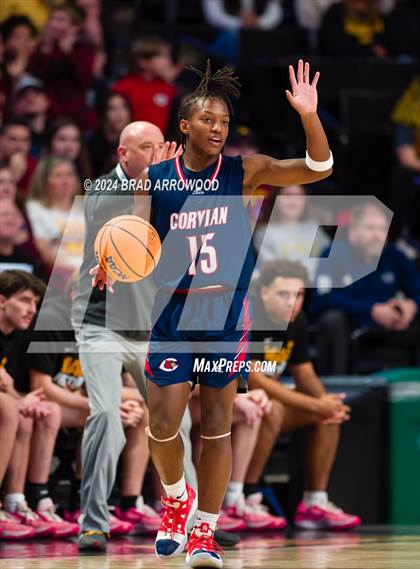 Thumbnail 2 in Corvian Community vs South Stokes (NCHSAA 1A Regional Final) photogallery.