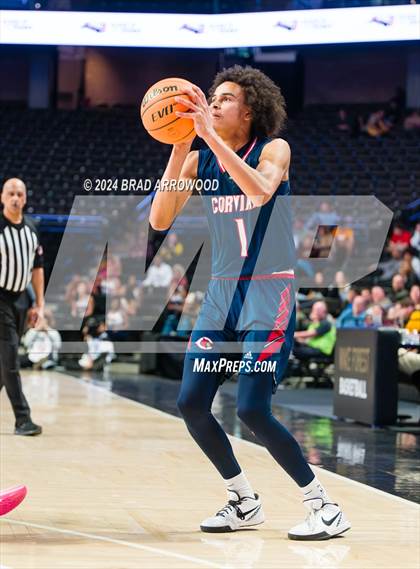 Thumbnail 3 in Corvian Community vs South Stokes (NCHSAA 1A Regional Final) photogallery.