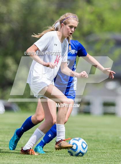 Thumbnail 1 in Colorado Academy vs. SkyView Academy (CHSAA 3A 2nd Round Playoff) photogallery.