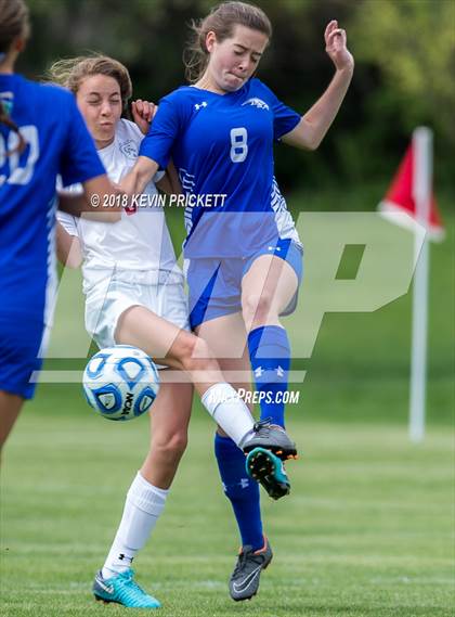 Thumbnail 3 in Colorado Academy vs. SkyView Academy (CHSAA 3A 2nd Round Playoff) photogallery.