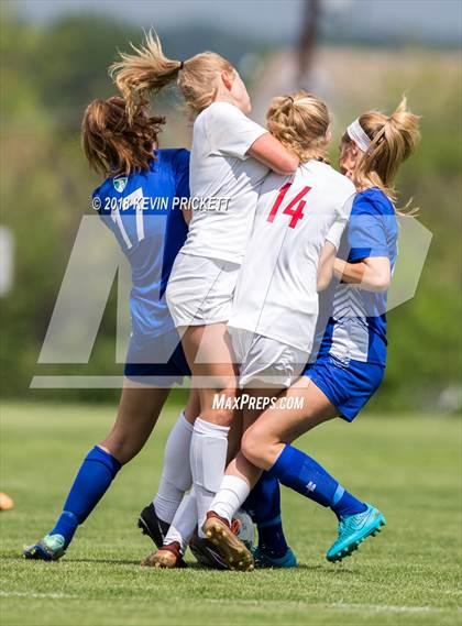Thumbnail 3 in Colorado Academy vs. SkyView Academy (CHSAA 3A 2nd Round Playoff) photogallery.