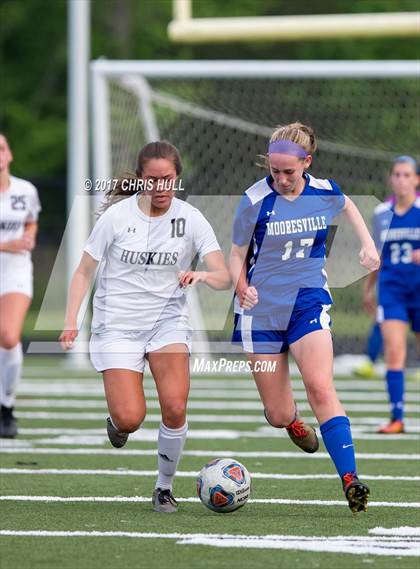 Thumbnail 3 in Mooresville @ Hough (NCHSAA 2nd Round) photogallery.