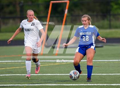 Thumbnail 1 in Mooresville @ Hough (NCHSAA 2nd Round) photogallery.