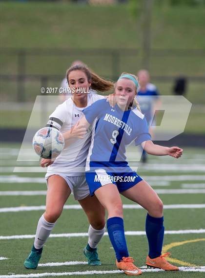 Thumbnail 3 in Mooresville @ Hough (NCHSAA 2nd Round) photogallery.