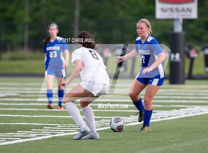 Thumbnail 3 in Mooresville @ Hough (NCHSAA 2nd Round) photogallery.