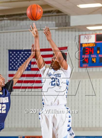 Thumbnail 1 in Newburgh Free Academy vs. Saugerties (Officials vs. Cancer) photogallery.