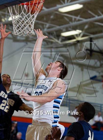 Thumbnail 2 in Newburgh Free Academy vs. Saugerties (Officials vs. Cancer) photogallery.