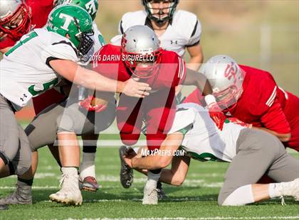 Thumbnail 2 in Thatcher vs. Santa Cruz Valley (AIA Division 2A Semifinal) photogallery.