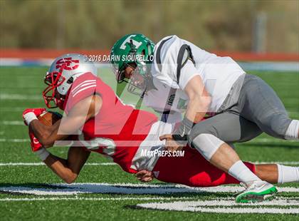 Thumbnail 3 in Thatcher vs. Santa Cruz Valley (AIA Division 2A Semifinal) photogallery.