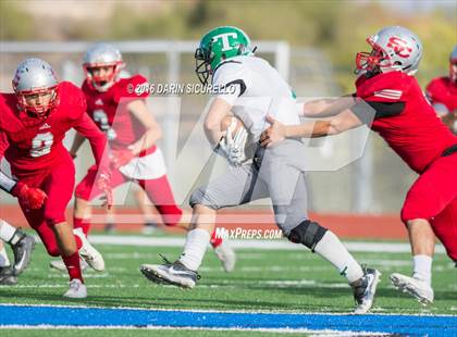Thumbnail 2 in Thatcher vs. Santa Cruz Valley (AIA Division 2A Semifinal) photogallery.