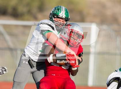 Thumbnail 3 in Thatcher vs. Santa Cruz Valley (AIA Division 2A Semifinal) photogallery.