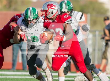Thumbnail 3 in Thatcher vs. Santa Cruz Valley (AIA Division 2A Semifinal) photogallery.