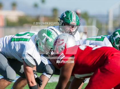 Thumbnail 2 in Thatcher vs. Santa Cruz Valley (AIA Division 2A Semifinal) photogallery.